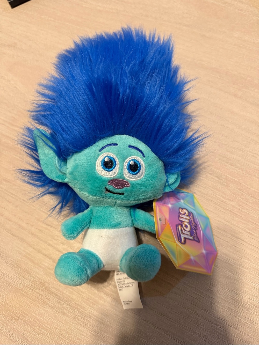 NWT BABY BRANCH TROLLS PLUSH